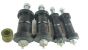 Front Spring Eye Polyurethane Bushing Kit for '67-87 ('91) GM Trucks, Both Ends of Both Springs, Greasable