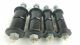 Front Spring Eye Bushing Kit for '67-87 ('91) GM Trucks, Stock Springs, Both Ends of Both Springs, Greasable